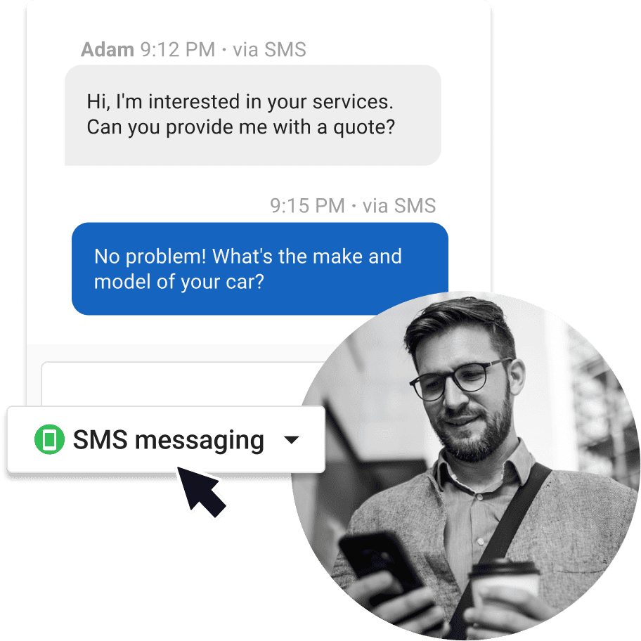 Unlock The Hidden Strategy To Skyrocket Your Website Leads 5 AI chatbot with SMS Messaging Example